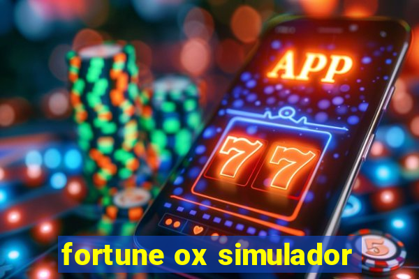 fortune ox simulador